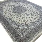 فرش بیتا 1500 شانه رنگ کرم تراکم 4500 کد 1506