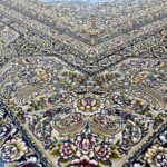 فرش پریا 1500 شانه گل برجسته تراکم 4500 طرح قم کد 1510 - Image 8
