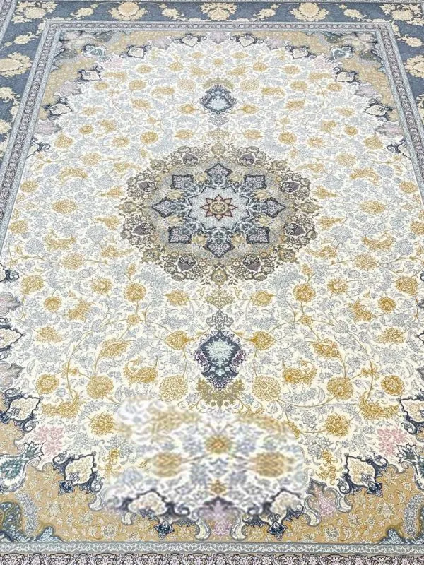 فرش طلاکوب طرح رستا 1200 شانه غیر برجسته کد 1716