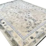 فرش طلاکوب طرح میلان 1200 شانه گل برجسته کد 1804