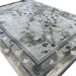 فرش طلاکوب طرح میلان 1200 شانه گل برجسته کد 1804