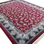 فرش ماشینی طرح مانا 700 شانه تراکم 2550 کد 2700 - رنگ لاکی