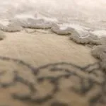 فرش طلاکوب طرح پنجره مشبک 1000 شانه گل برجسته کد 101404 - رنگ سیلور-فرشخونه