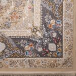 فرش افشان طلاکوب طرح آتیلا 1000 شانه گل برجسته کد 101413 - Image 9