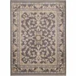 فرش افشان طلاکوب طرح بهادر 1000 شانه گل برجسته رنگ نقره ای کد 101417 - فرشخونه