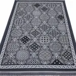 فرش گلیم طرح دانیال 320 شانه کد 10846 - رنگ دودی - فرشخونه