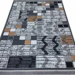 گلیم طرح آوین 320 شانه کد 27G610877 دودی
