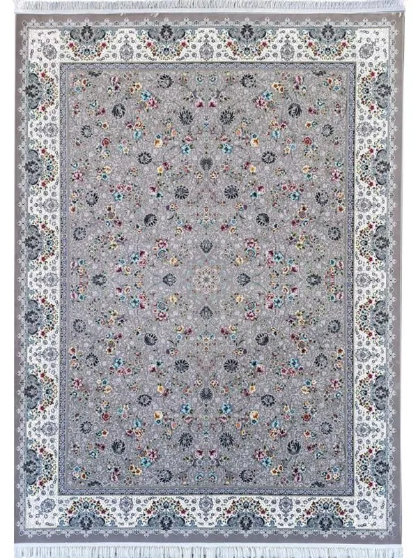فرش افشان طرح پریان 1200 شانه غیر برجسته کد 10873 رنگ فیلی - فرشخونه