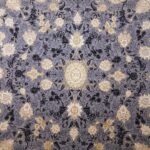 فرش طلاکوب طرح تارا رنگ فیلی تیره 1200 شانه گل برجسته کد 201250 - فرشخونه