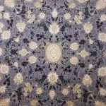 فرش طلاکوب طرح تارا رنگ فیلی تیره 1200 شانه گل برجسته کد 201250 - فرشخونه
