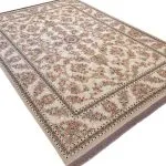 فرش طلاکوب افشان طرح پردیس رنگ نقره ای 1200 شانه کد 2101280 - فرشخونه