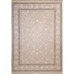 فرش طلاکوب افشان طرح الماس 1200 شانه گل برجسته کد 201310 - رنگ نقره ای - فرشخونه