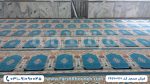 نمونه کار فرش سجاده 700 شانه طرح محراب آبی
