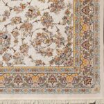 فرش طرح گلفام سرمه ای و نقره ای 1200 شانه کد 210079 - Image 7