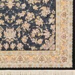 فرش طرح گلفام سرمه ای 1200 شانه