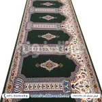 فرش سجاده ای کاشان 700 شانه طرح رضوان کد 70918