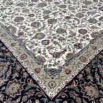 فرش افشان کاشان 1200 شانه غیر برجسته کد 4103 - Image 6