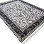 فرش افشان کاشان کرم 1200 شانه کد 16F2201720