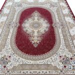فرش هستی 1500 شانه 10 رنگ طلاکوب تراکم 4500 کد 1512 - Image 6