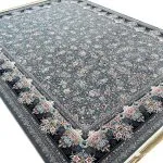 فرش ماشینی طرح مانا 700 شانه تراکم 2550 کد 2700 - رنگ دلفینی
