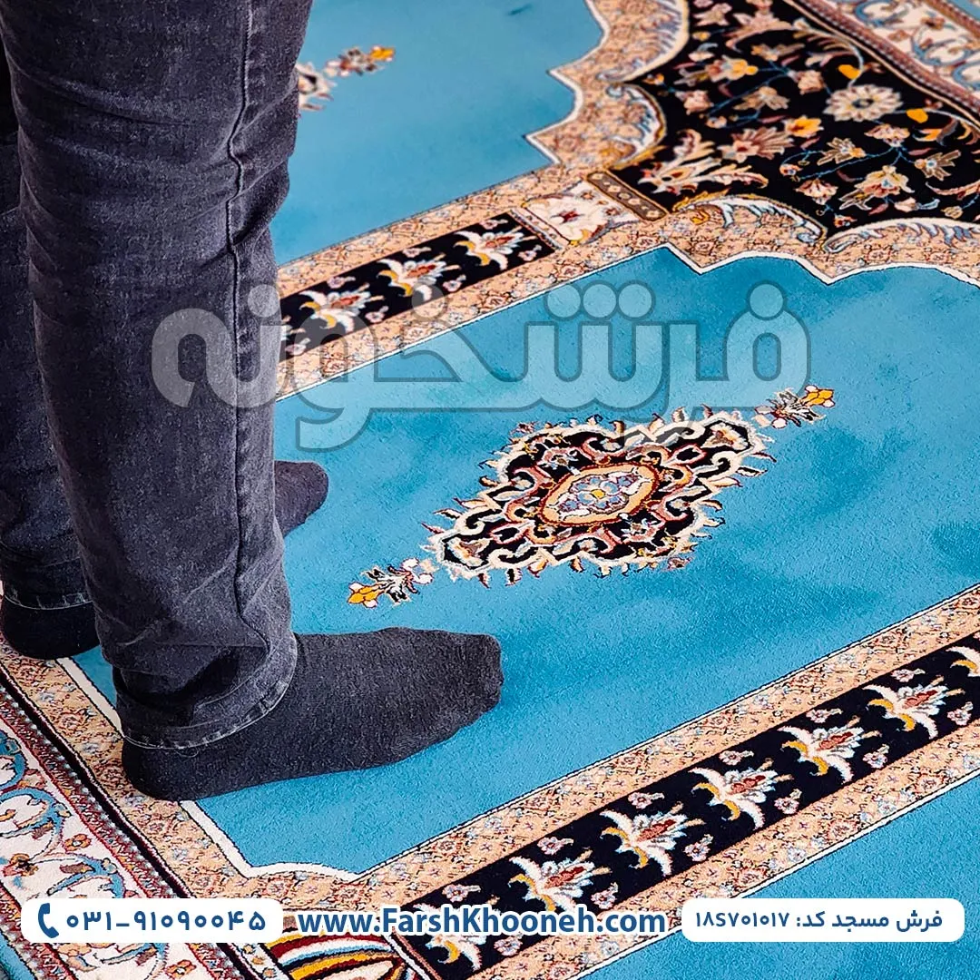 فرش سجاده ای طرح رضوان
