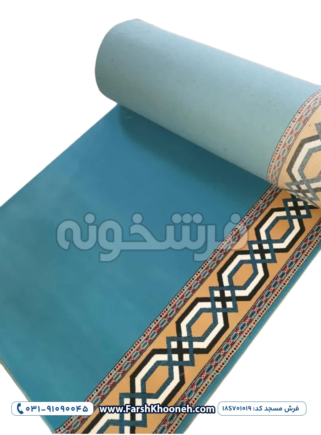 فرش محرابی زرشکی