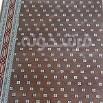 خرید فرش سجاده طرح تشریفات آریا زمینه گردویی کد 18S701029 - فرشخونه