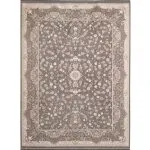 فرش افشان اسطوره رنگ سیلور 1000 شانه تراکم 3000 کد F101419 - فرشخونه