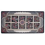 پشتی طرح مانلی سرمه ای 700 شانه