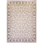 فرش افشان سلطنت طلاکوب گل برجسته 1200 شانه رنگ نقره ای کد 731314
