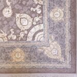 فرش طلاکوب طرح تاج 1200 شانه گل برجسته کد 73181 - Image 14