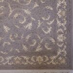 فرش طلاکوب افشان طرح آرتا کرم 1200 شانه گل برجسته کد 73351 - Image 6