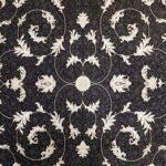فرش طلاکوب افشان طرح آرتا کرم 1200 شانه گل برجسته کد 73351 - Image 20