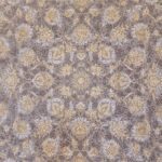 فرش افشان طلاکوب کرم طرح ایپک 1200 شانه گل برجسته کد 734112 - Image 11