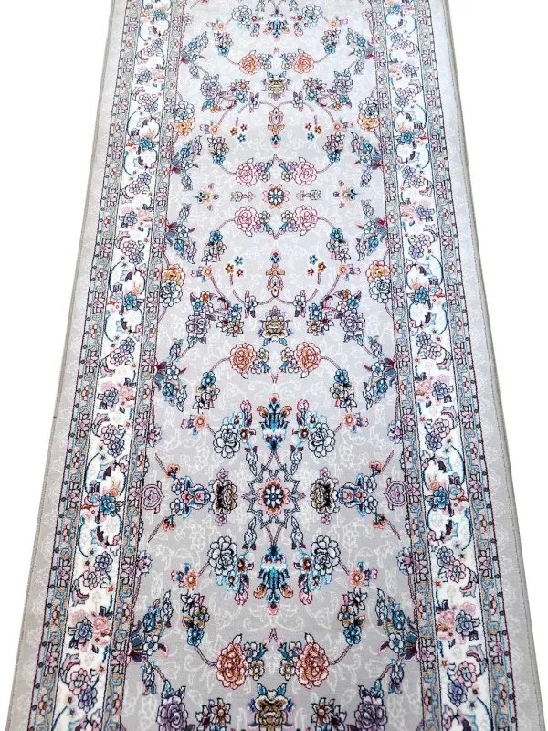 کناره فرش طرح گلپری (گیلدا) فیلی 700 شانه کد 701215 - فرشخونه