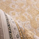 فرش طلاکوب طرح توسکا 1200 شانه گل برجسته کد 30273 - Image 8