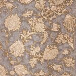 فرش طلاکوب طرح توسکا 1200 شانه گل برجسته کد 30273 - Image 13