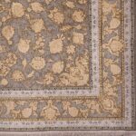 فرش طلاکوب طرح توسکا 1200 شانه گل برجسته کد 30273 - Image 14