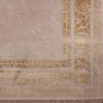 فرش وینتیج طرح سارونا نسکافه ای 700 شانه 2100 کد 771059 - فرشخونه