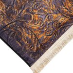 فرش وینتیج خشتی طرح تانسو رنگ خاکستری 1000 شانه کد 900425 - Image 4