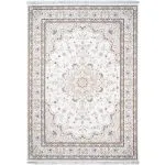 فرش طرح آیمان کرم 1200 شانه غیر برجسته کد 100905