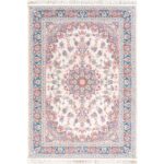 فرش طرح آیمان نقره ای 1200 شانه غیر برجسته کد 100905