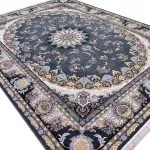 فرش طرح میراث رنگ دودی 700 شانه تراکم 3000 کد 83F703710 - فرشخونه
