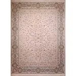 فرش افشان گل ریز طرح اقاقیا رنگ فیلی برجسته 1200 شانه کد 98F2101066 - فرشخونه