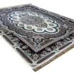 فرش طرح سامی 1200 شانه کرم غیر برجسته کد 1754