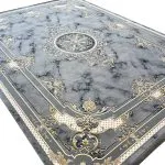 فرش افشان طرح ونوس رنگ دلفینی غیر برجسته 1200 شانه کد 16F2201766- فرشخونه