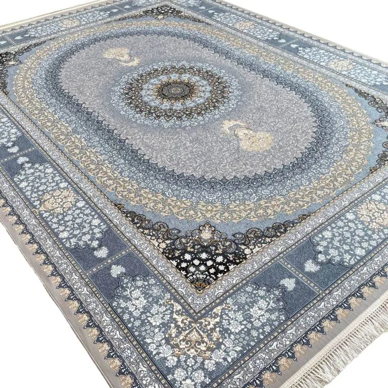 فرش طرح سارا 700 شانه تراکم 2550 رنگ فیلی کد 2733