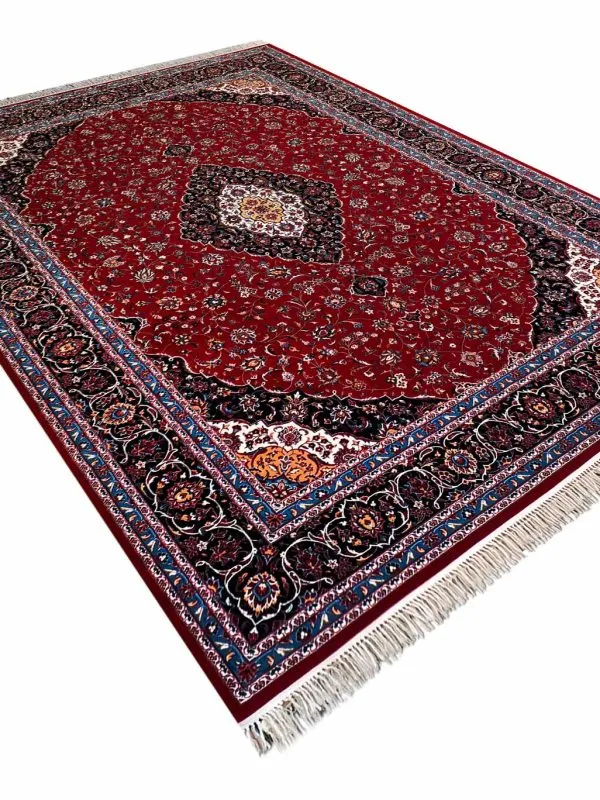 فرش نقشه کاشان لاکی 700 شانه کد 18F70021