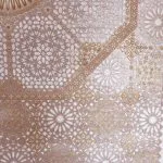 فرش وینتیج طرح اسپینر رنگ نسکافه ای 700 شانه کد 22F771209 - فرشخونه