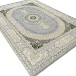 فرش طرح صدرا 700 شانه تراکم 2550 رنگ فیلی کد 2733